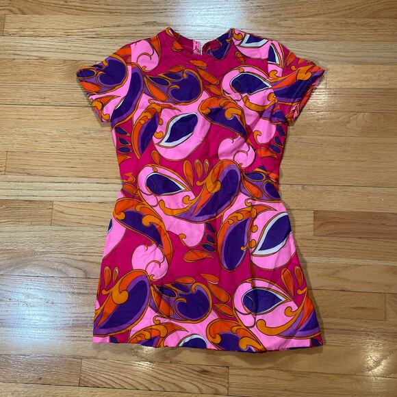 Vintage Dresses & Skirts - Vintage 60s Hippie Mod Dress